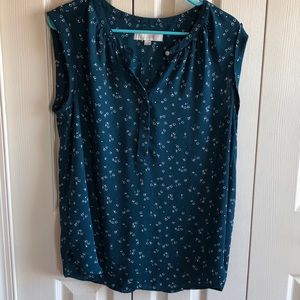 Loft Sleeveless Blouse